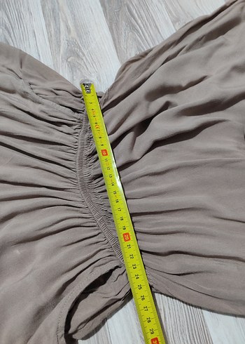 Batık Kadın Taş rengi Uzun Salaş Tulum - Görsel 5