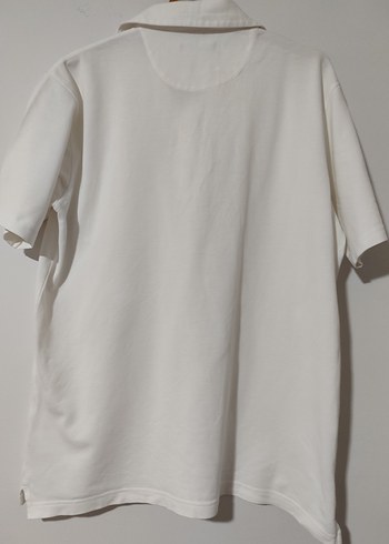 Neyir triko Erkek Beyaz Kısa Kollu Polo Tişört - Görsel 3