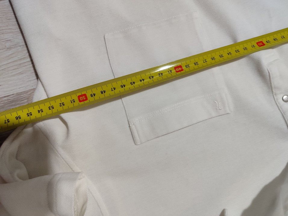 Neyir triko Erkek Beyaz Kısa Kollu Polo Tişört - Görsel 5