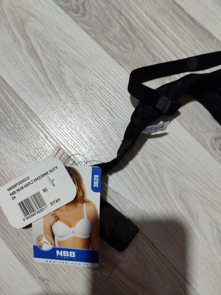 Nbb Siyah Kaplı Emzirme Sütyeni - Görsel 4