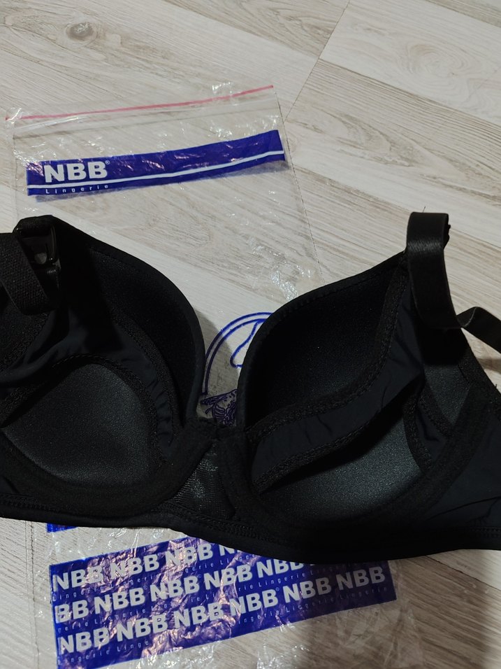 Nbb Siyah Kaplı Emzirme Sütyeni - Görsel 3