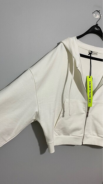Les Benjamins Zip hoodie Les Benjamins XL ekru renk