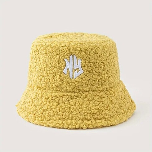 Hardal sarısı bucket şapka