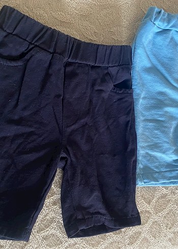 Erkek Çocuk Koyu Mavi Denim Şort - Görsel 3