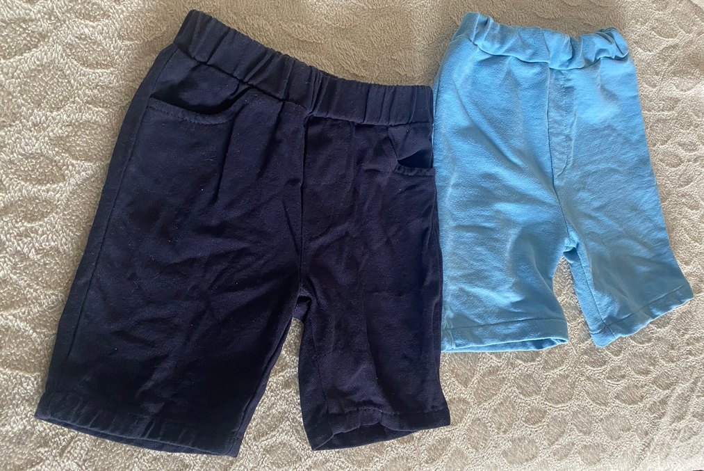 Erkek Çocuk Koyu Mavi Denim Şort - Görsel 3