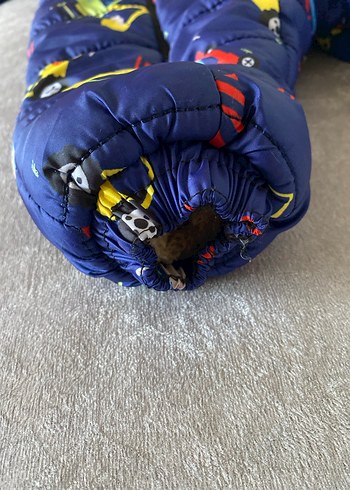 Erkek çocuk dijital baskılı iş makinası desenli mont - Görsel 5