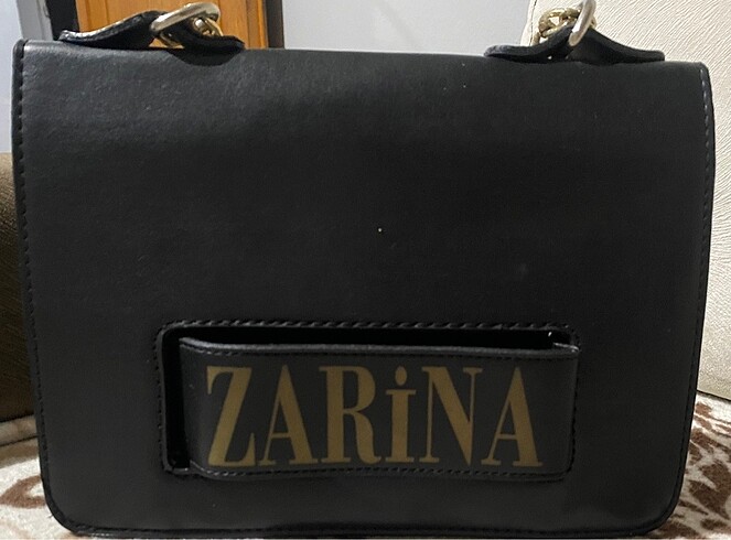 Zincirli deri bayan çantası - Görsel 3