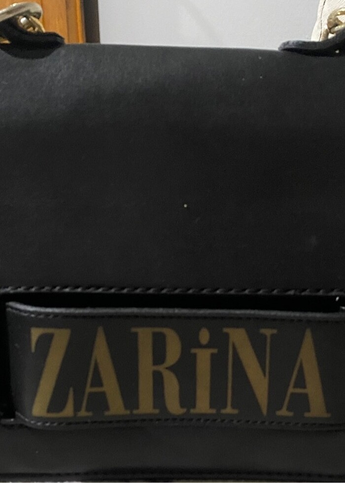 Zincirli deri bayan çantası - Görsel 3