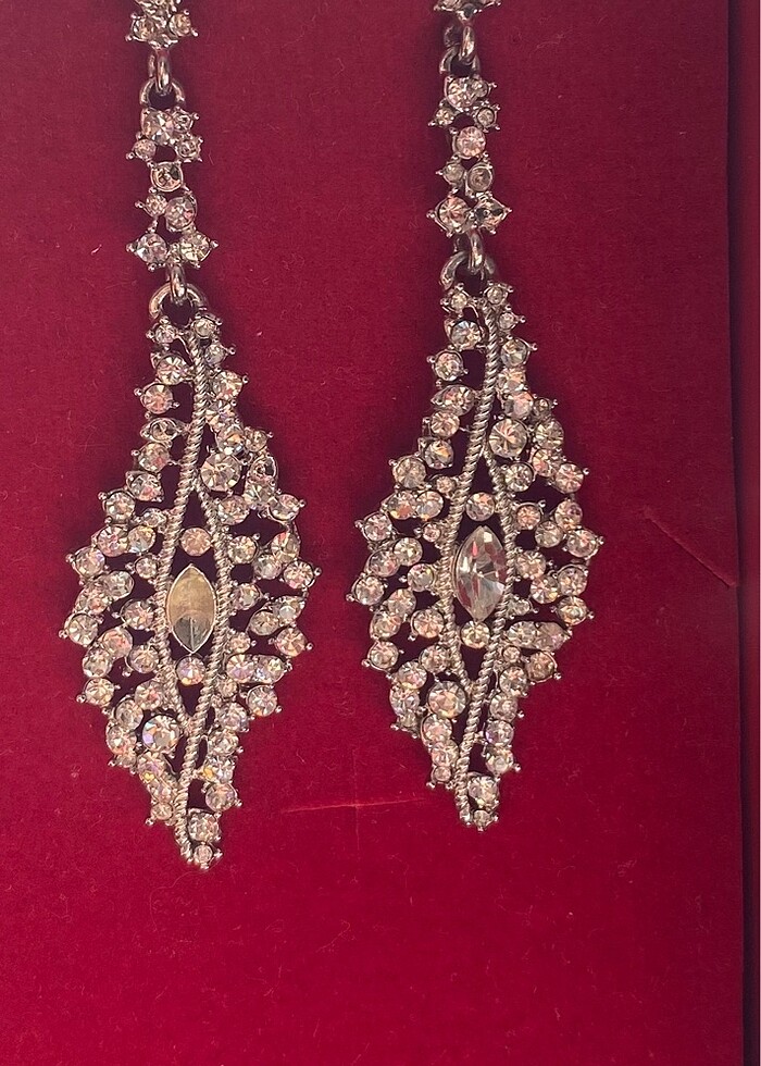 Kadın gümüş küpe - Görsel 4