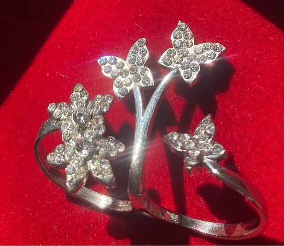 Kadın gümüş yüzük - Görsel 2