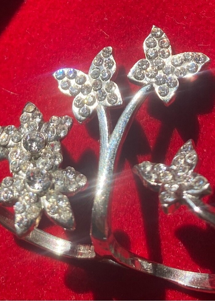 Kadın gümüş yüzük - Görsel 2