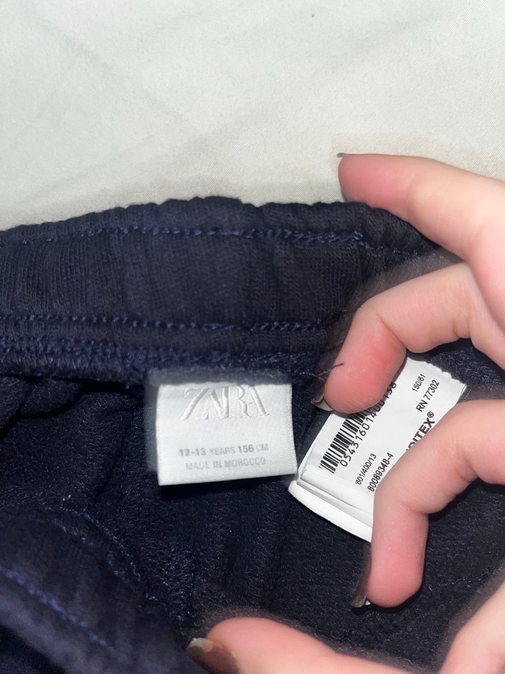 Kadın  Lacivert Rahat Kesim Eşofman Altı - Görsel 2