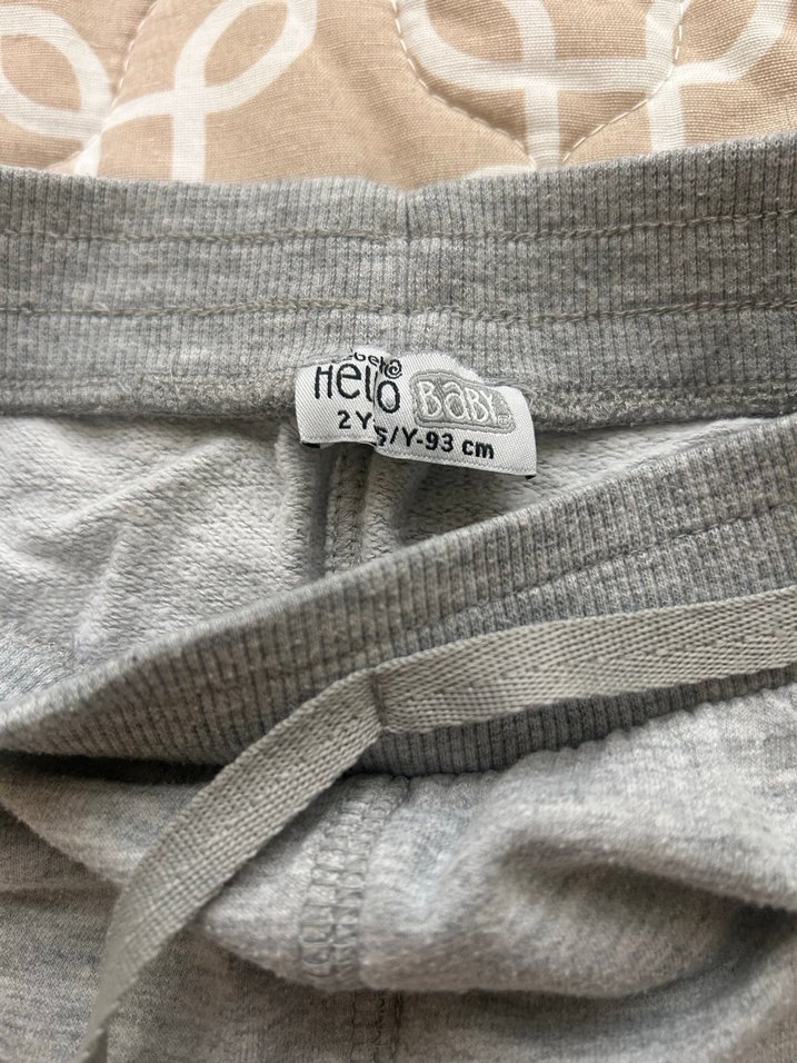 Bebek Erkek Uzun Kollu Gri Eşofman Takımı - Görsel 4