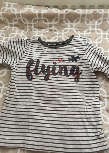 Gri Baskılı Erkek Sweatshirt, Uzun Kollu, Pamuklu - Görsel 4