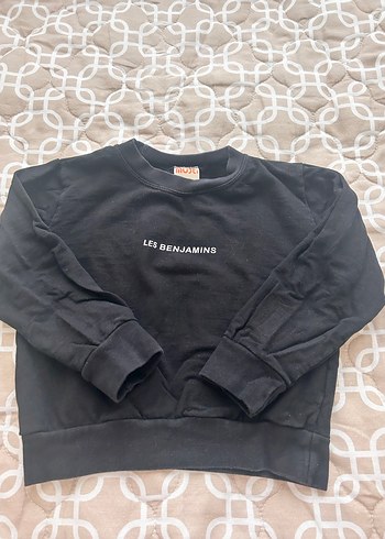 Siyah Erkek Çocuk Oversize Eşofman Takımı - Görsel 3