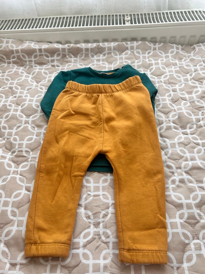 Kahverengi Bebek Takım, Uzun Kollu, Kürklü Detaylı - Görsel 2