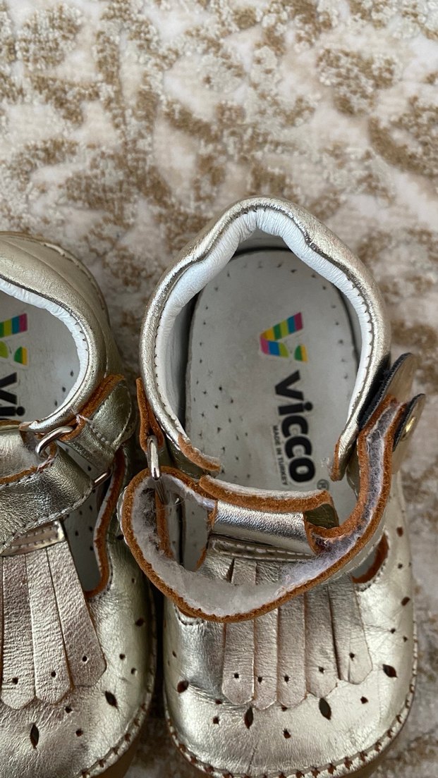 Kız Bebek Bohem Nakışlı İlk Adım Ayakkabısı - Görsel 2