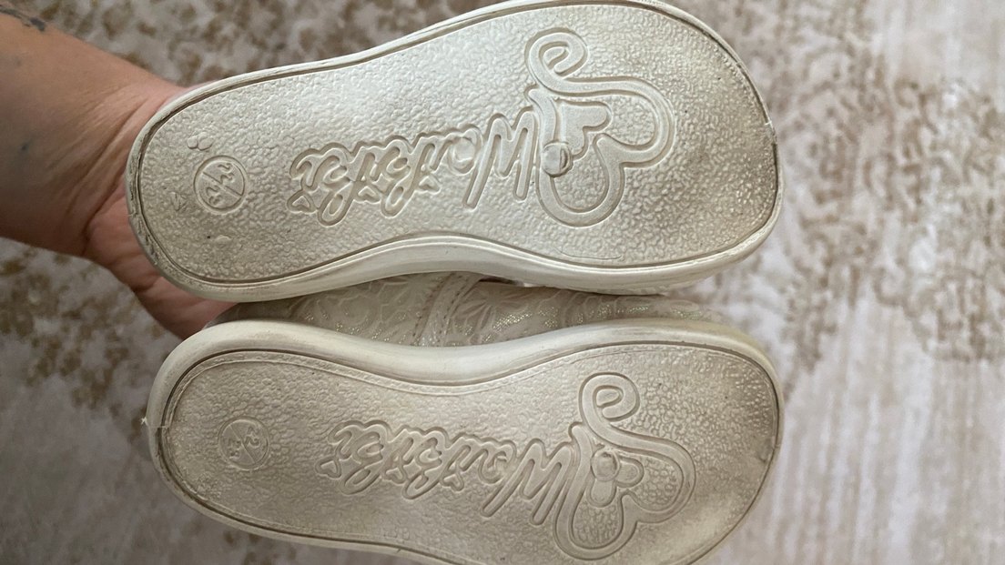 Kız Çocuk Beyaz Dantelli Babet Ayakkabı - Görsel 3