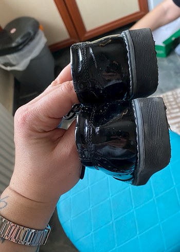 Erkek Çocuk Siyah Rugan Özel Ayakkabı - Görsel 4