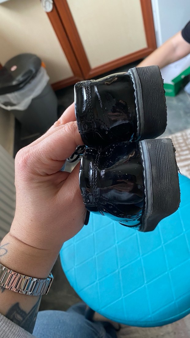 Erkek Çocuk Siyah Rugan Özel Ayakkabı - Görsel 4