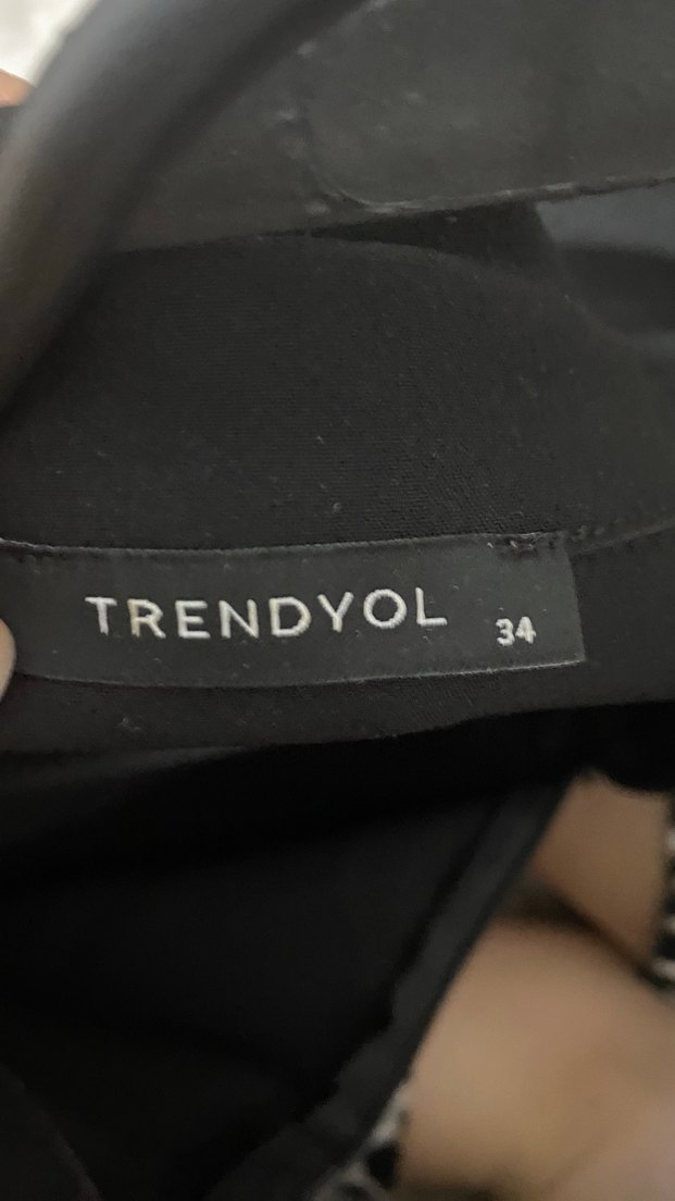 Kadın Siyah Uzun Kollu Tulum - Görsel 3