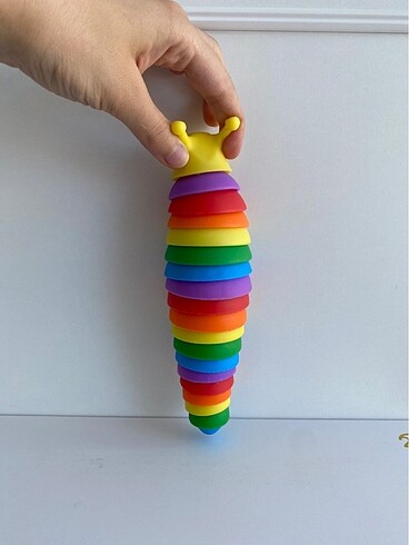  Beden Renk Salyangoz Oyuncak, Sensory Snail Toy