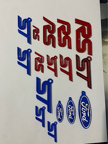 Ford etiket arma set