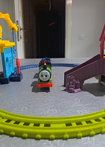 Renkli Oyuncak Tren Seti (Thomas ve Arkadaşları) - Görsel 3