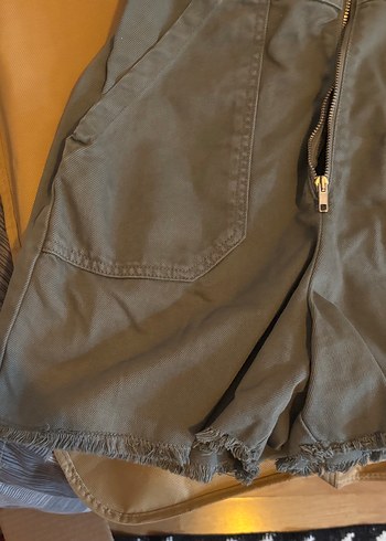 Haki fermuarlı Kadın Tulum - Görsel 3