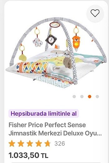 Fisher price oyun halısı