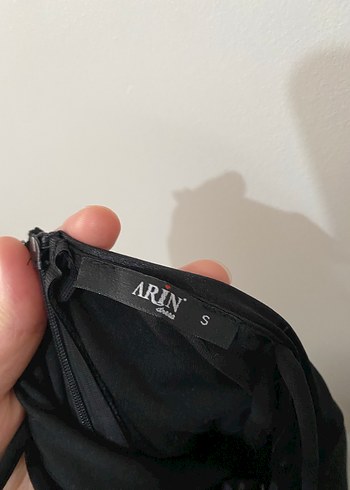 Siyah Uzun abiye - Görsel 4