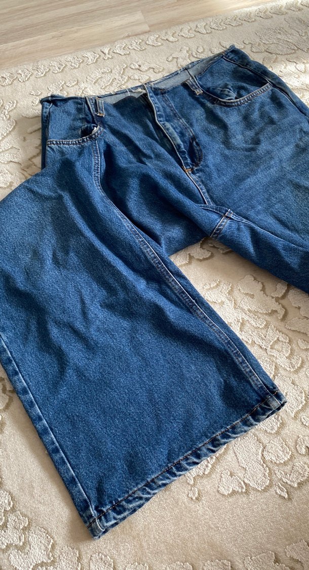 Fermuarlı kadın jean - Görsel 4