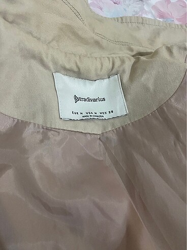 m Beden Stradivarius yarım trençkot