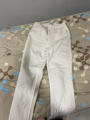 LC Waikiki LCW yüksek bel beyaz mom jean