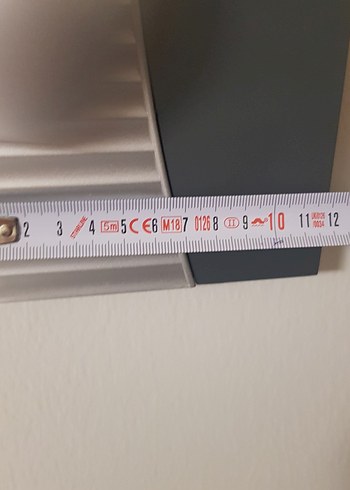 Gri Duvar Saati Roman Rakamlı - Görsel 6