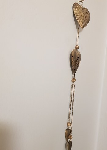 Nakışlı Zincir Detaylı Altın Renkli Kadın Charm -duvar süsü 43cm - Görsel 6