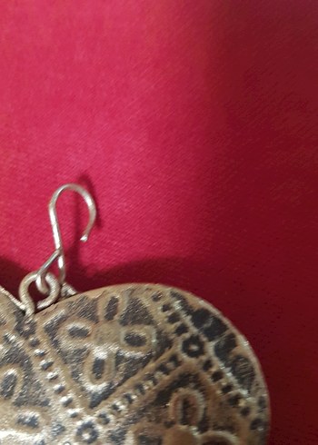 Nakışlı Zincir Detaylı Altın Renkli Kadın Charm -duvar süsü 43cm - Görsel 7