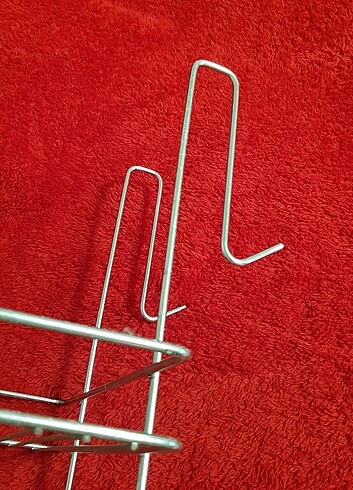 TEKNOTEL ASKILI DUŞAKABIN RAFI 2 KATLI - Görsel 3