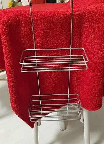 TEKNOTEL ASKILI DUŞAKABIN RAFI 2 KATLI - Görsel 5