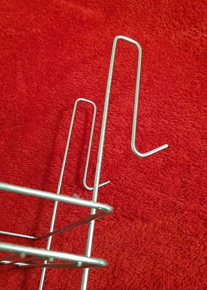 TEKNOTEL ASKILI DUŞAKABIN RAFI 2 KATLI - Görsel 3