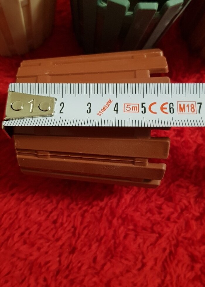 POLIWORK MINI SAKSI-SUKULENT, KAKTÜS 4lü renkli - Görsel 3