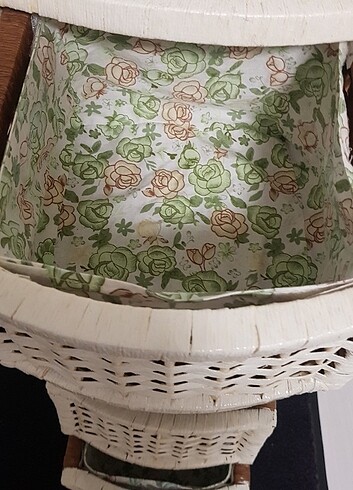 ÇEKMECELİ SEPET DOLAP-ORGANIZER 30×30×106 krem-beyaz - Görsel 3