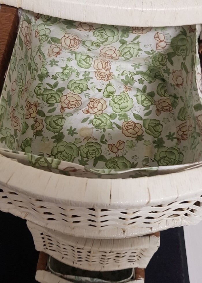 ÇEKMECELİ SEPET DOLAP-ORGANIZER 30×30×106 krem-beyaz - Görsel 3