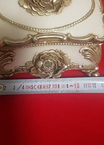 DEKORATIF KUTU- ŞEKERLIK- ÇIKOLATALIK- TAKILIK- bej rengi - Görsel 9