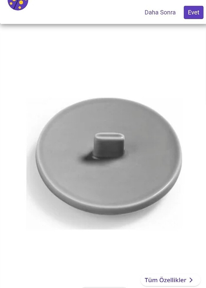 HOMEND ROYALTEA PORSELEN ÇAY MAK.KETTLE KAPAĞI - Görsel 2