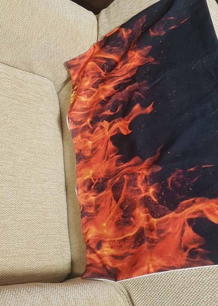 KIRLENT ÖZEL DIKIM ÖZEL KUMAŞ OZEL EBAT 43×63 harika.  - Görsel 2