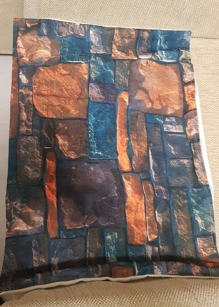 KIRLENT ÖZEL DIKIM ÖZEL KUMAŞ OZEL EBAT 43×63 - Görsel 2