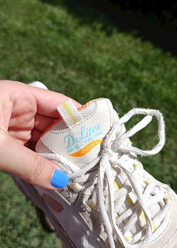 Skechers Skechers Kadın Ekru Bağcıklı Spor Ayakkabı