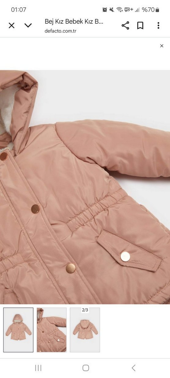 çok yeni Düğmeli Mont - Görsel 2