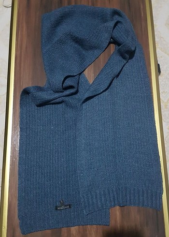 LC Waikiki Mavi Örgü Yün Şal